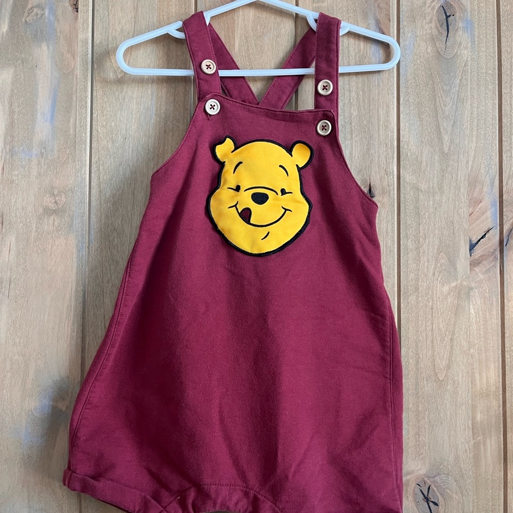 Disney Burgundy Toddler Romper - size 18 months